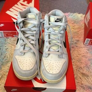 Nike Dunk High (PS) Summit White/Football Grey